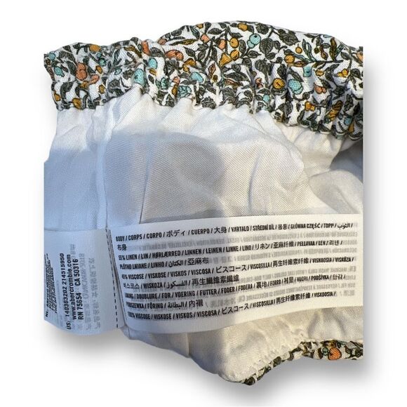 Abercrombie & Fitch Cropped Top Size Medium - Picture 4 of 5